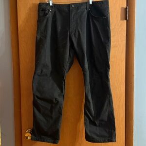 Kuhl Hot Rydr Men's Black Flannel Lined Chinos 40X30